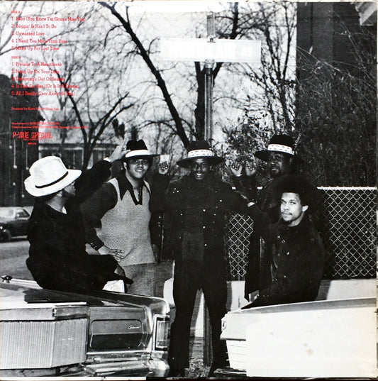 The Montclairs – The Montclairs LP image back
