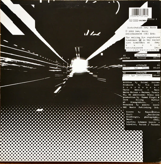 Primal Scream – Autobahn 66 12inch single image back