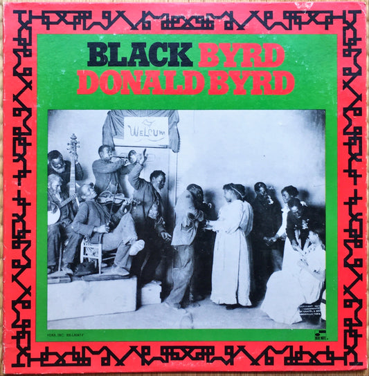 Donald Byrd – Black Byrd LP sleeve image front