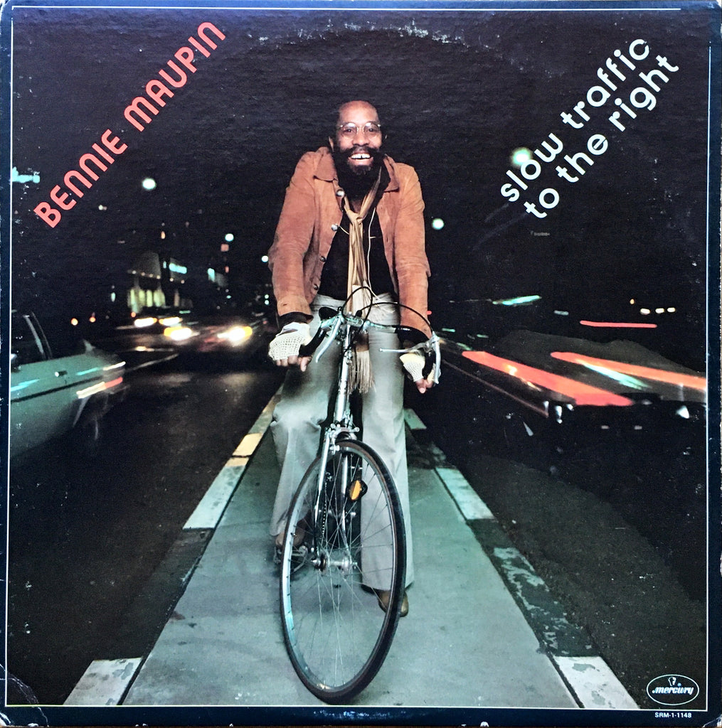 Bennie Maupin ‎– Slow Traffic To The Right LP sleeve image front