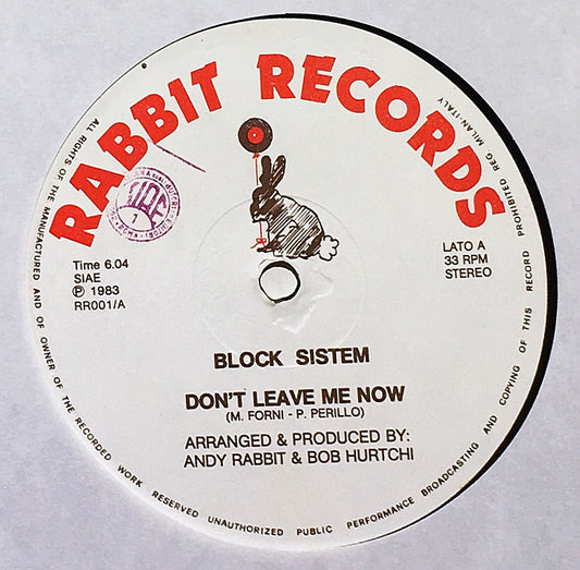 Block Sistem – Don't Leave Me Now - monads records