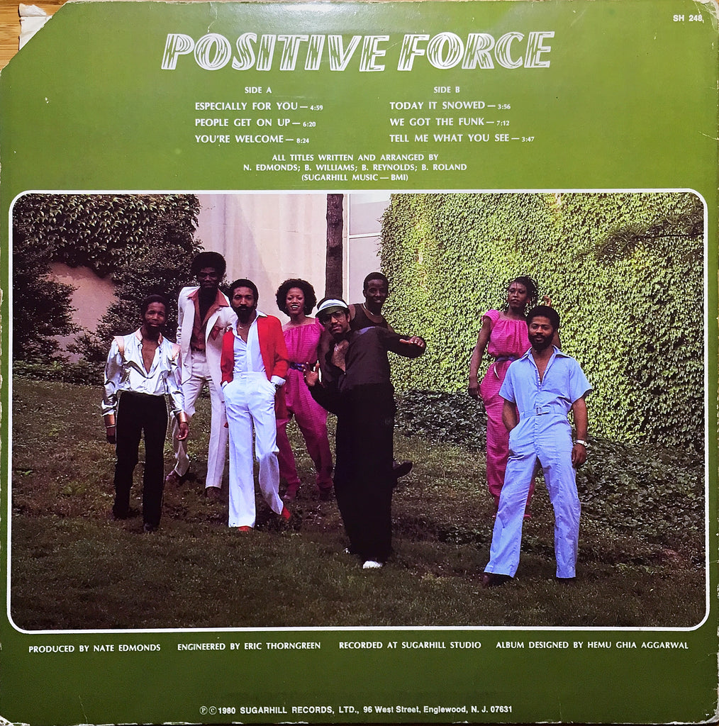 Positive Force ‎– Positive Force - monads records