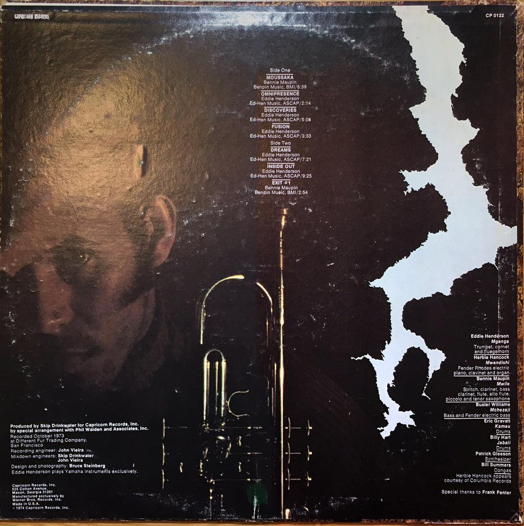 Eddie Henderson ‎– Inside Out - monads records