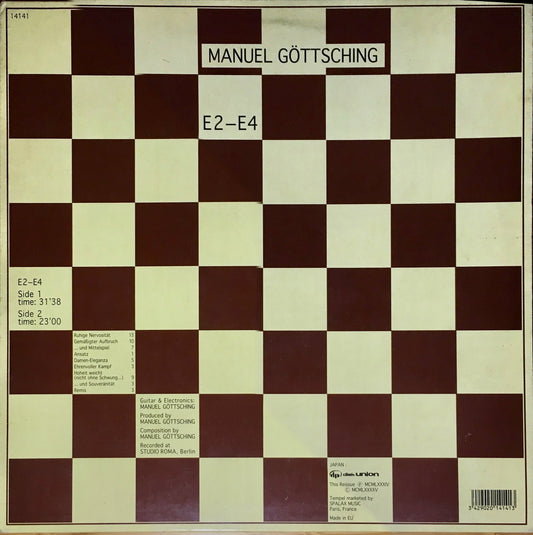 Manuel Göttsching – E2-E4 - monads records