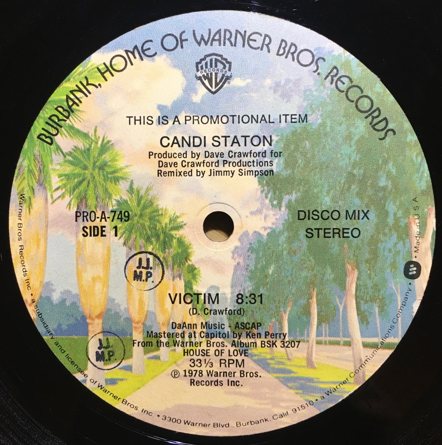 Candi Staton ‎– Victim - monads records