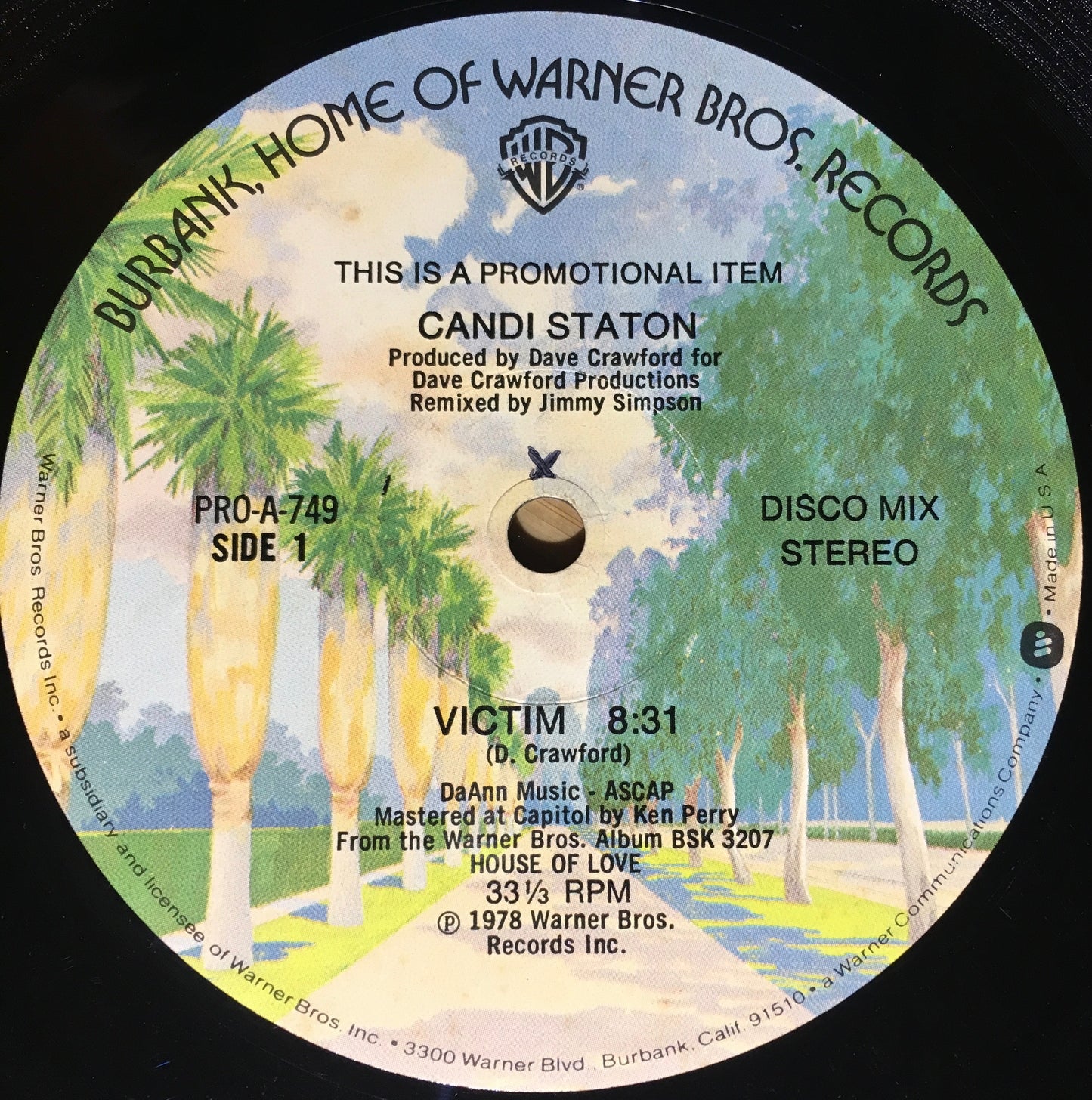 Candi Staton ‎– Victim - monads records