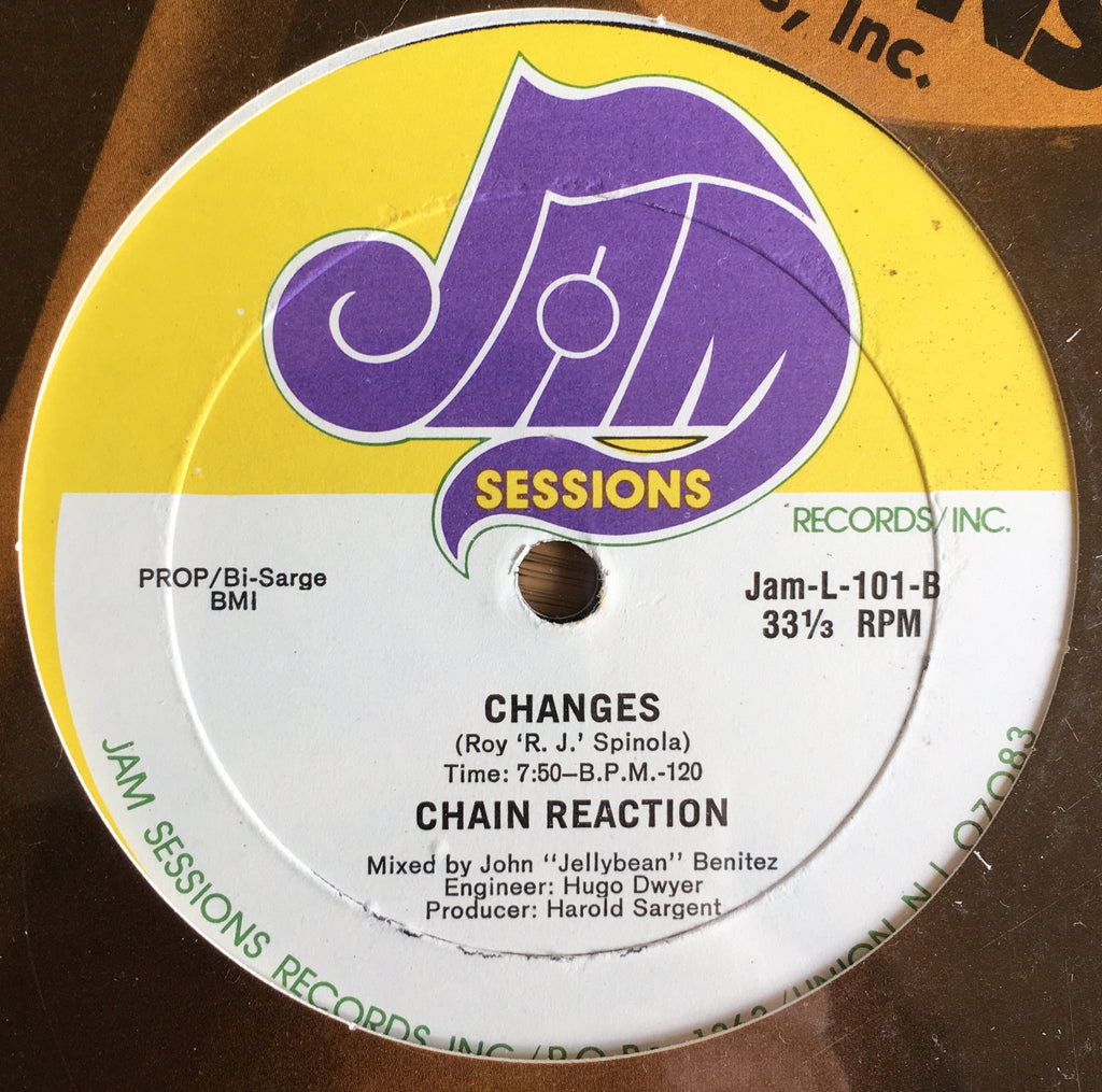 Chain Reaction ‎– Sweet Lady (Dance With Me) - monads records