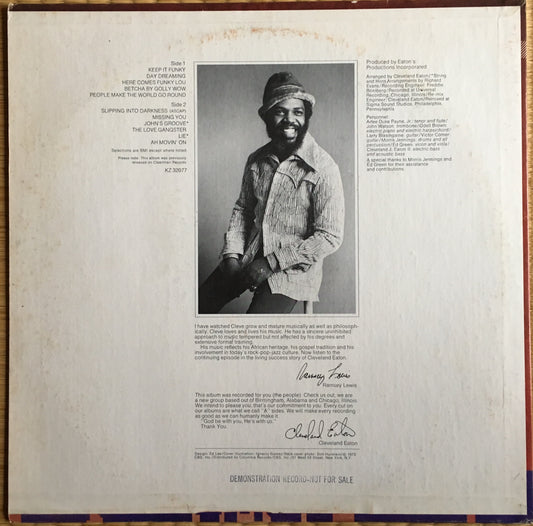 Cleveland Eaton – Half And Half - monads records