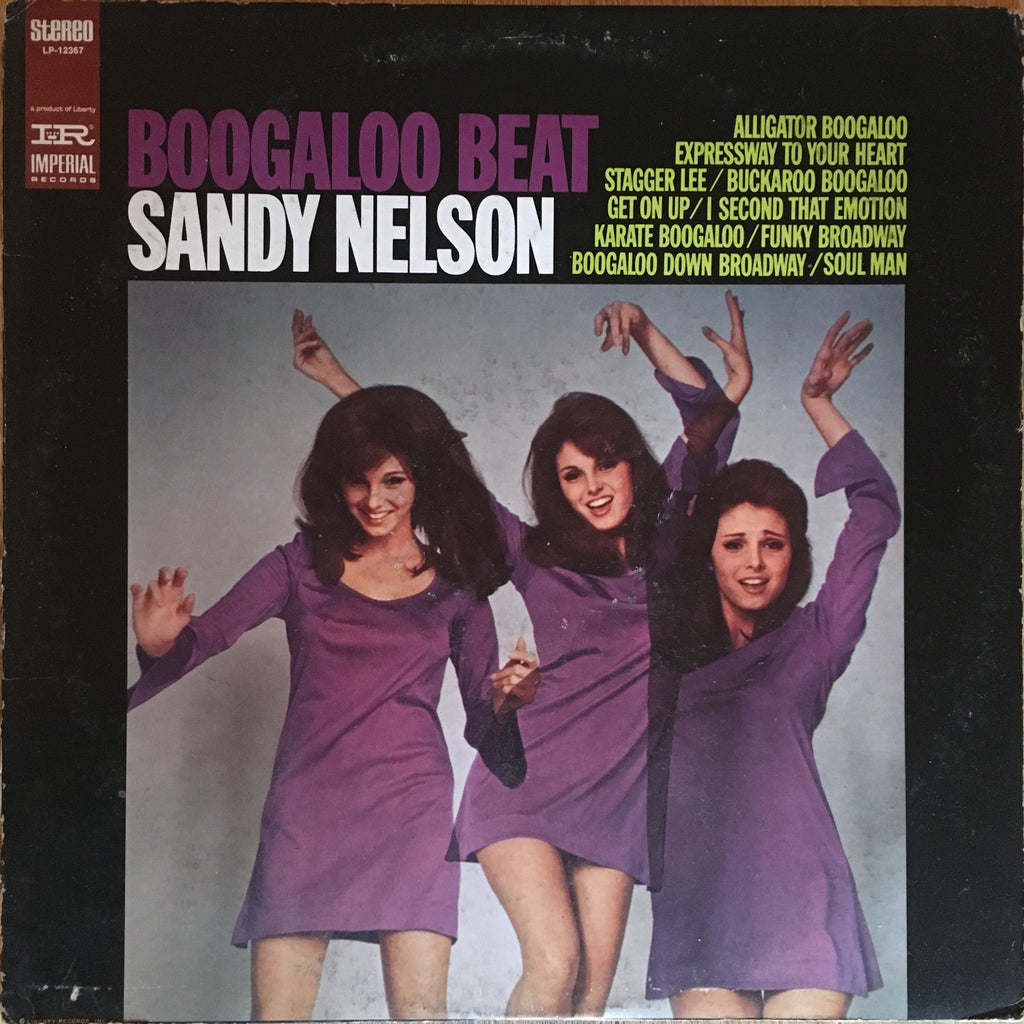 Sandy Nelson ‎– Boogaloo Beat - monads records