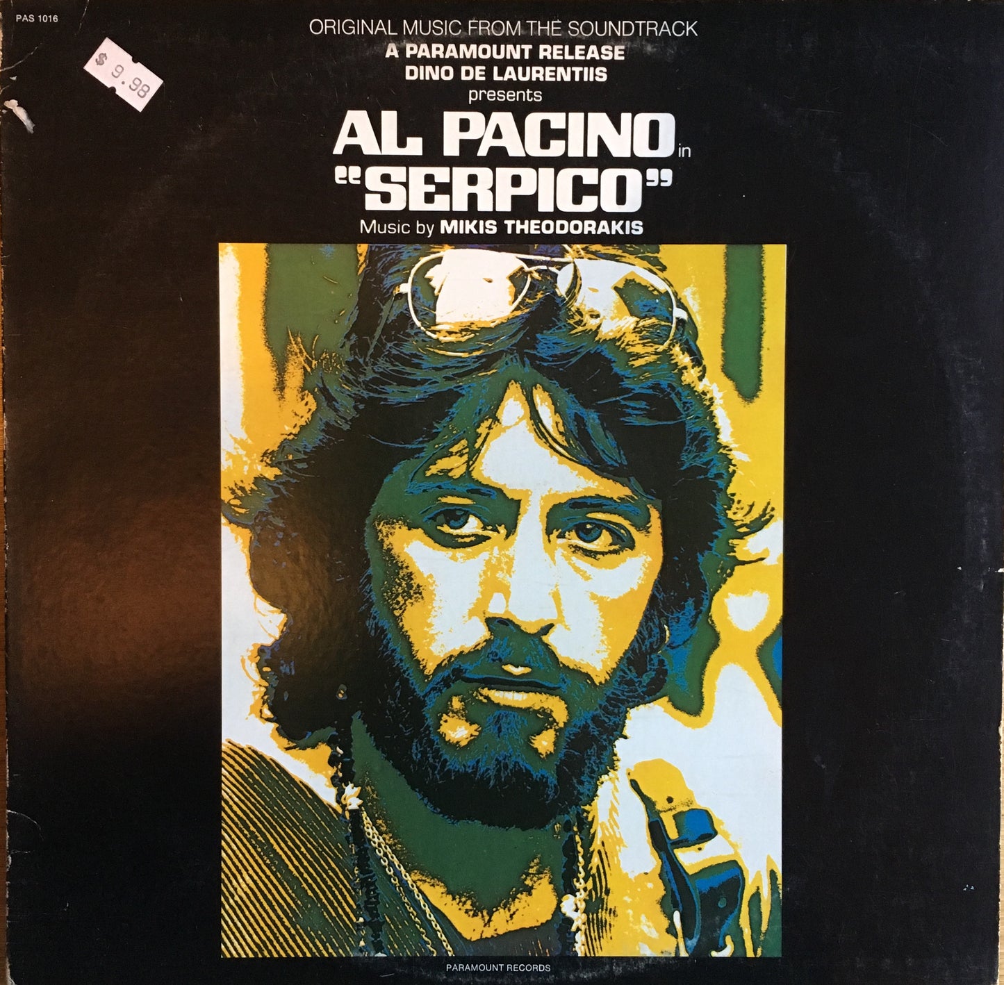 Mikis Theodorakis ‎– Serpico (Original Music From The Soundtrack) - monads records