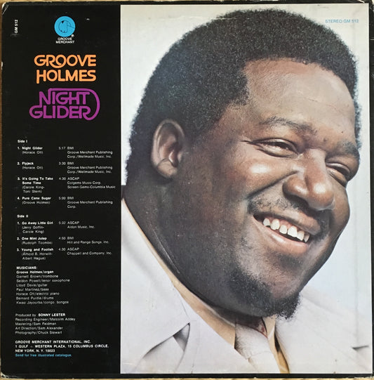 Groove Holmes – Night Glider - monads records