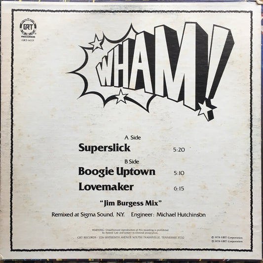 Wham – Superslick - monads records