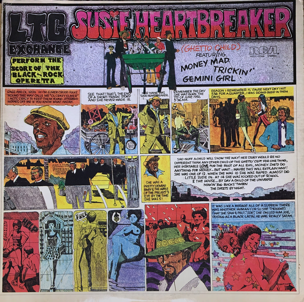 LTG Exchange ‎– Susie Heartbreaker - monads records