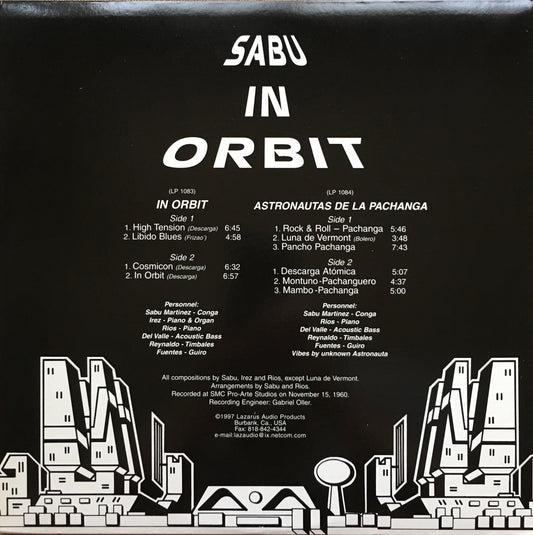 Sabu Martinez – Sabu In Orbit - monads records