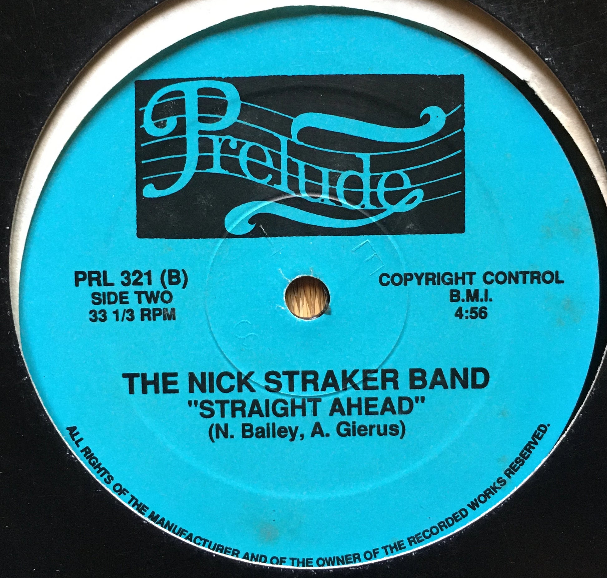 Nick Straker Band ‎– A Little Bit Of Jazz / Straight Ahead - monads records