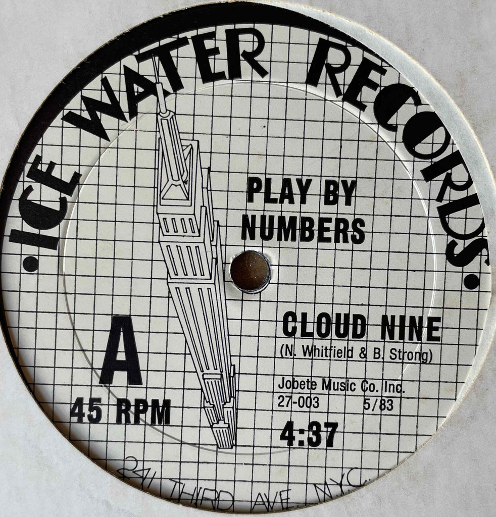 Play By Numbers – Cloud Nine Label image A side