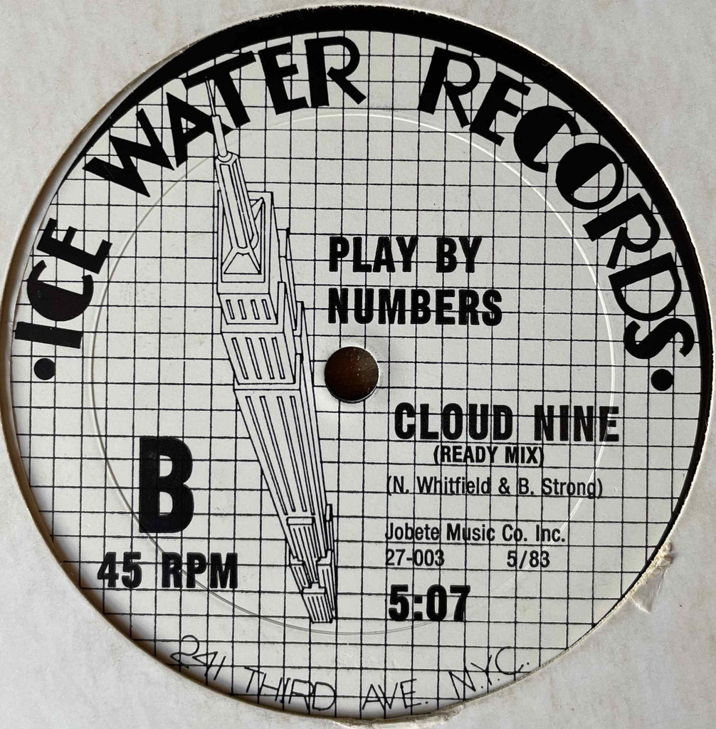 Play By Numbers – Cloud Nine Label image B side