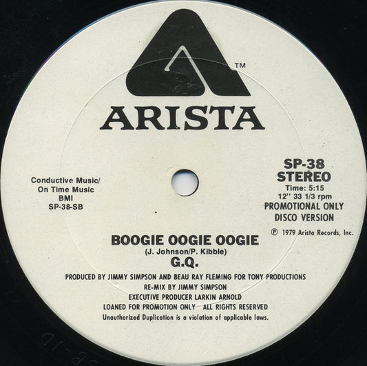 G.Q. – Disco Nights (Rock-Freak) - monads records