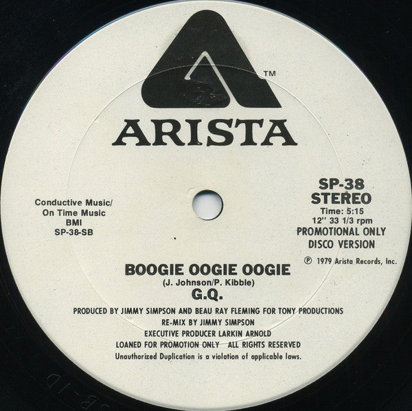 G.Q. ‎– Disco Nights (Rock-Freak) - monads records