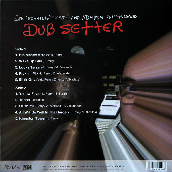 Lee 'Scratch' Perry and Adrian Sherwood ‎– Dub Setter - monads records