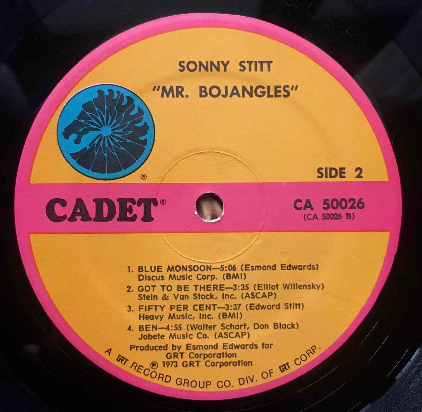 Sonny Sitt Mr Boiangles LP Label image side 2