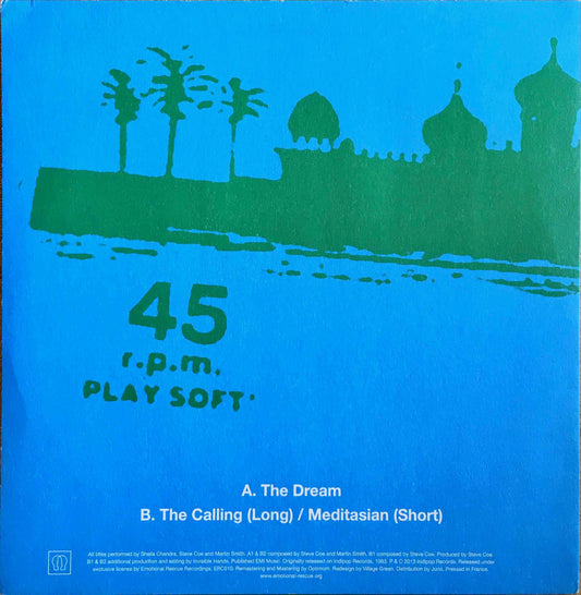 The Ganges Orchestra – The Dream 12inch single sleeve image back