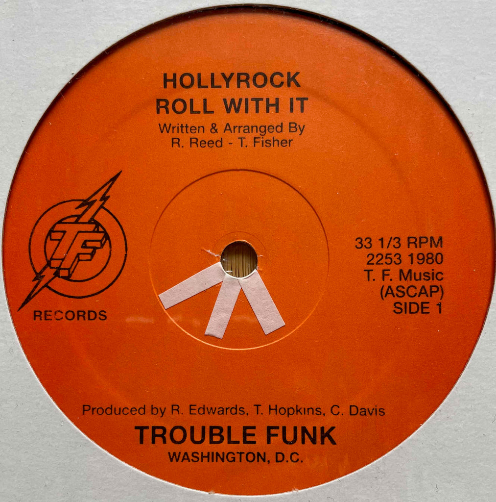 Trouble Funk – Hollyrock 12inch Label image side 1