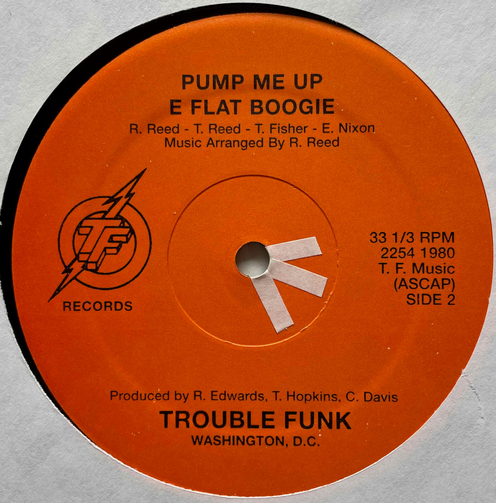 Trouble Funk – Hollyrock 12inch Label image side 2