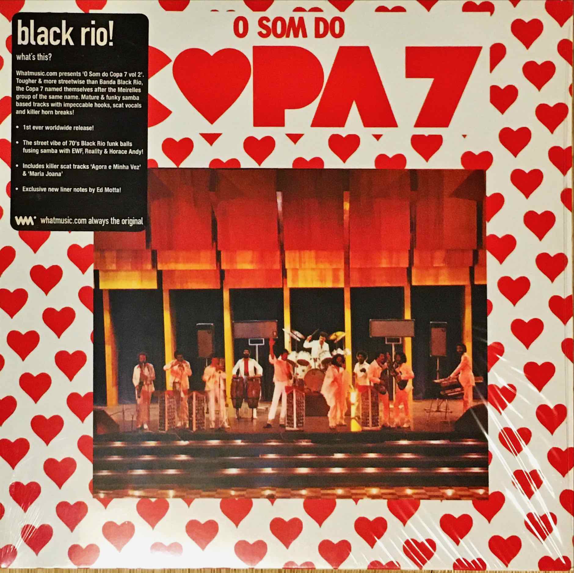 Copa 7 ‎– O Som Do Copa 7 Volume 2 LP sleeve image front