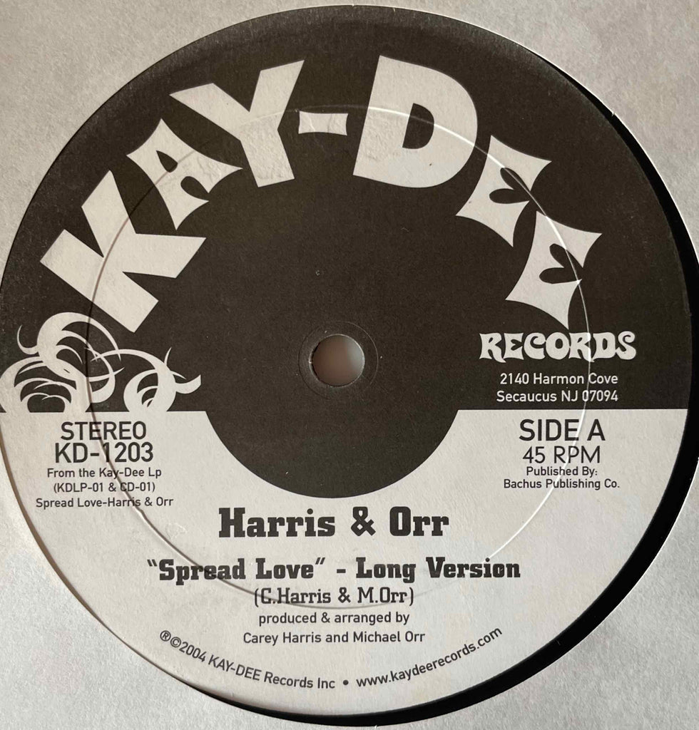Harris & Orr – Spread Love Label image front