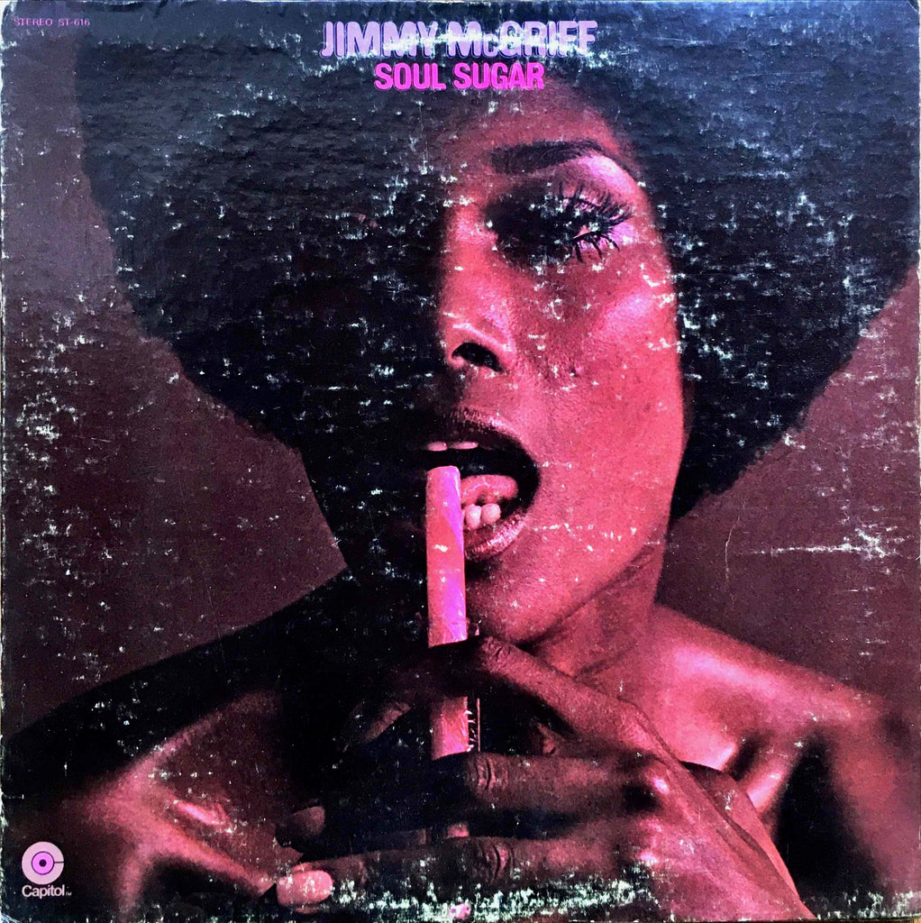 Jimmy McGriff ‎– Soul Sugar LP sleeve image front