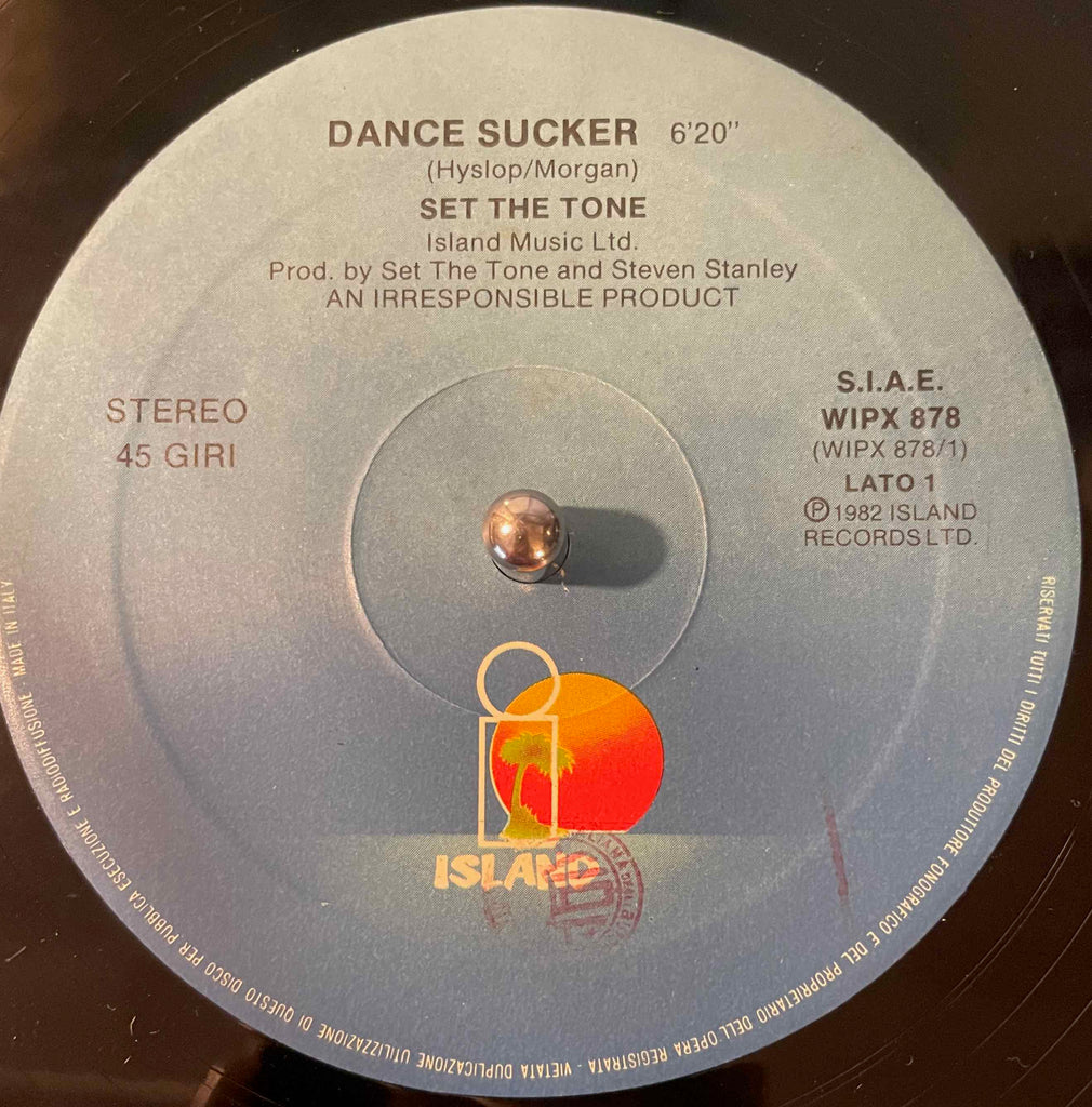 Set The Tone – Dance Sucker (Special 12'' Club Version)12 inch label front image