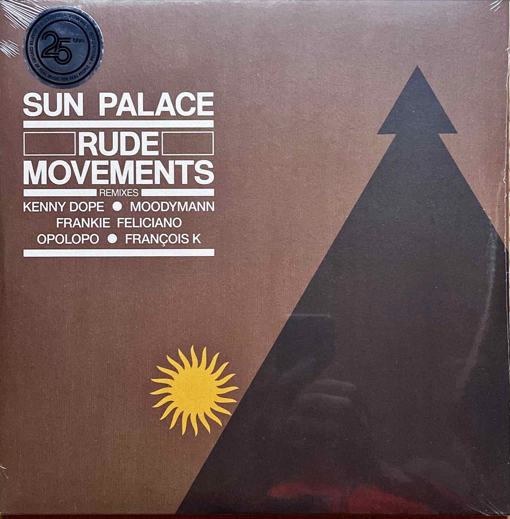 Sun Palace – Rude Movements Remixes W 12inch single front sleeve